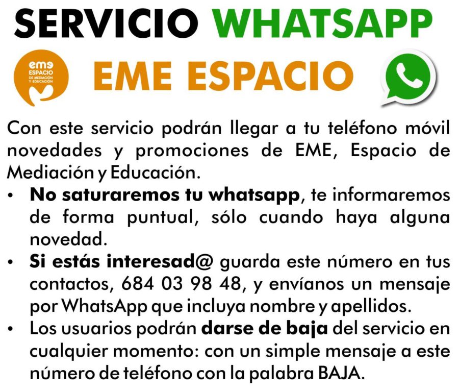 servicio whatsapp